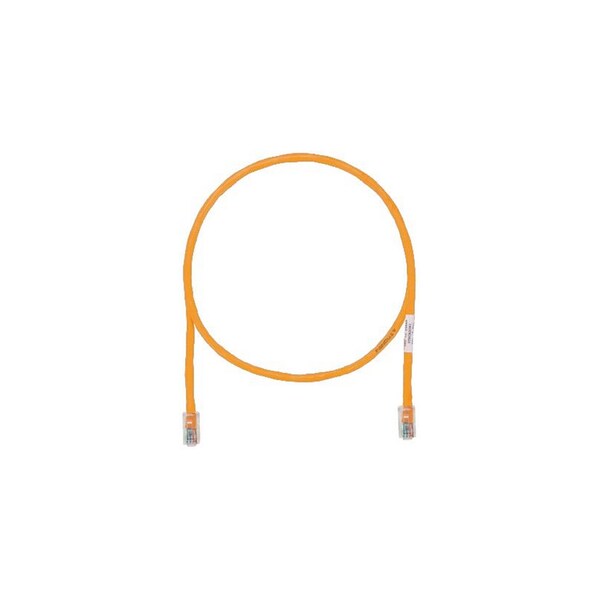 Panduit CBL ASSY MOD 24-4PR STRANDED, T568A/B CAT5E 8W8P, ORANGE, 81 FT UTPCH81ORY